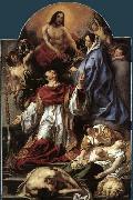 Jacob Jordaens St Charles Cares for the Plague Victims  of Milan Sweden oil painting artist